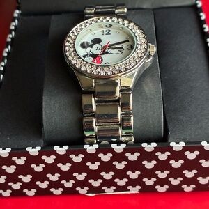 Disney Silver Mickey Mouse Watch